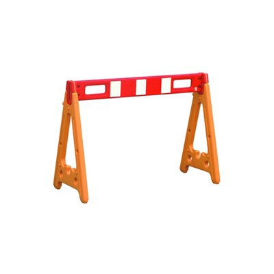 Гибкий пластиковый дорожный барьер для строительной площадки